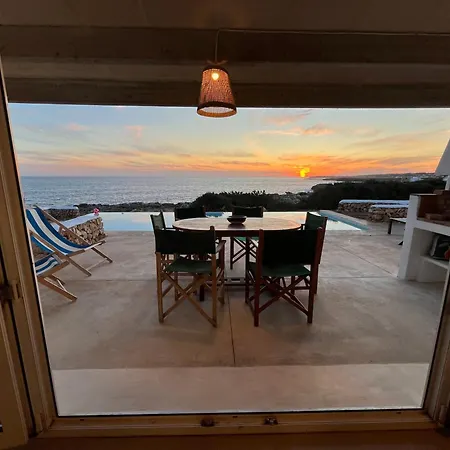 דירה Binisamar Infinity Pool Over The Sea