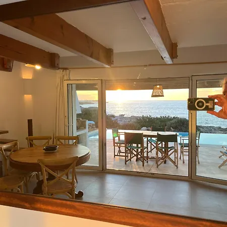 Private Infinity Pool Villa With Sea Views Binibeca